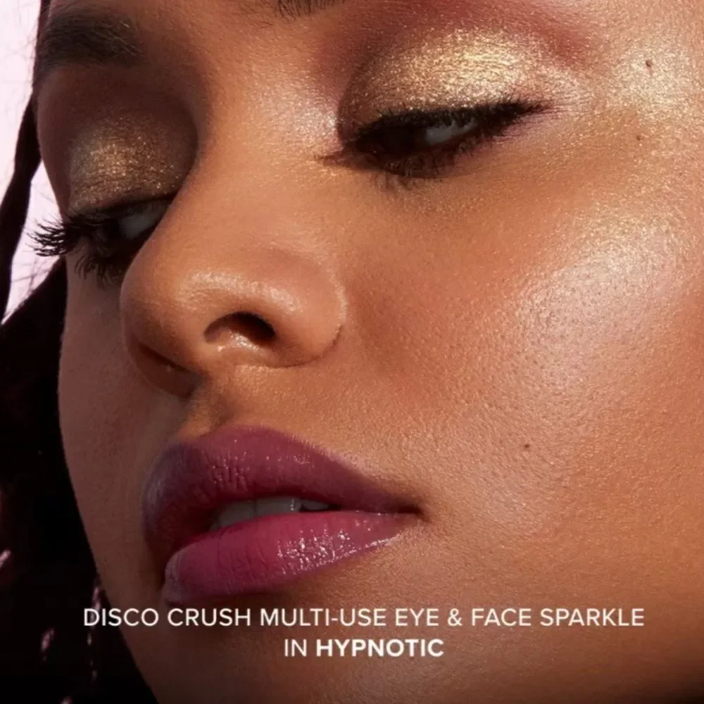 🌻 Too Faced Hypnotic Disco Crush High Shine Glitter Eye Sparkle New FullSz